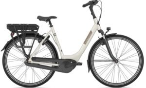 Vélo de ville électrique Gazelle Paris C7+ HMB (2023)-blanc