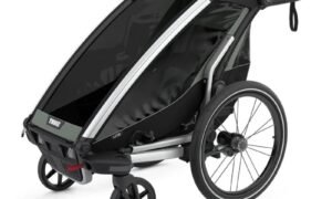 remorque-velo-enfant-thule-chariot-lite-vert