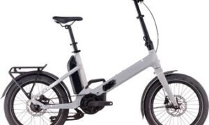 Vélo Pliant Électrique Cube Fold Hybrid Comfort 500 Shimano Nexus 5V 500 Wh 20'' Argent Pearly 2025