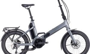 Vélo Pliant Électrique Cube Fold Sport Hybrid 500 Shimano Tiagra 10V 500 Wh 20'' Gris Flash