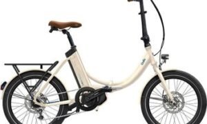 Vélo Pliant Électrique O2 Feel iPeps 5.1 Univ Shimano Nexus 7V 720 Wh 20'' Beige