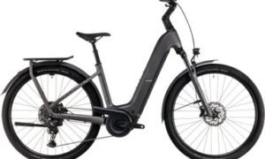 VTC Électrique Cube Kathmandu Hybrid Pro 800 Easy Entry Shimano Cues 11V 800 Wh 700 mm Gris Slab 2025