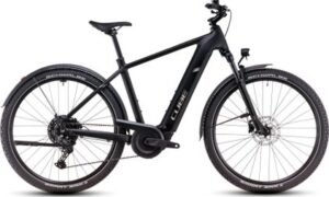 VTC Électrique Cube Nuride Hybrid Pro 600 Allroad Shimano Cues 10V 600 Wh 29'' Noir 2025