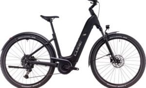 VTC Électrique Cube Nuride Hybrid Pro 800 Allroad Easy Entry Shimano Cues 10V 800 Wh 29'' Noir 2025