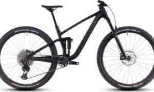 VTT Tout-Suspendu Cube Stereo One22 C:62 SLX Sram X0 Eagle AXS 12V 29'' Noir Blackline 2025